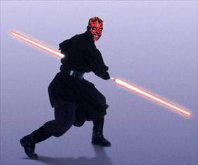 Il poster di Darth Maul