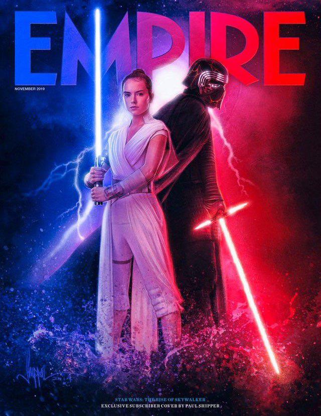 star wars ascesa di skywalker in copertina su Empire