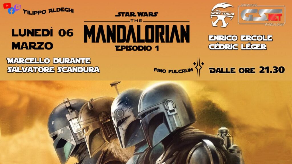 LIVE The Mandalorian Stagione Tre Episodio Uno GSNET