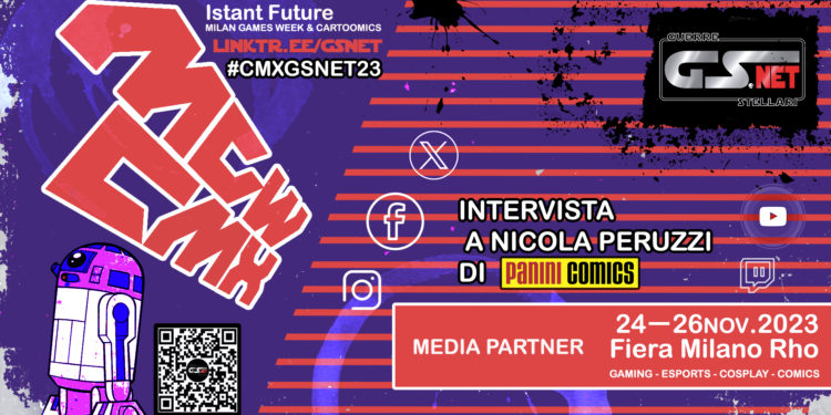 Cartoomics 2023 Intervista Nicola Peruzzi Coordinatore Editoriale Panini Comics