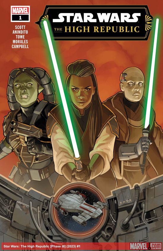 Star Wars The High Republic (2023) #1 cover Anteprima Panini