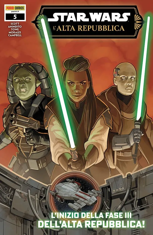 copertina Star Wars: L'Alta Repubblica 5, in uscita a maggio 2024