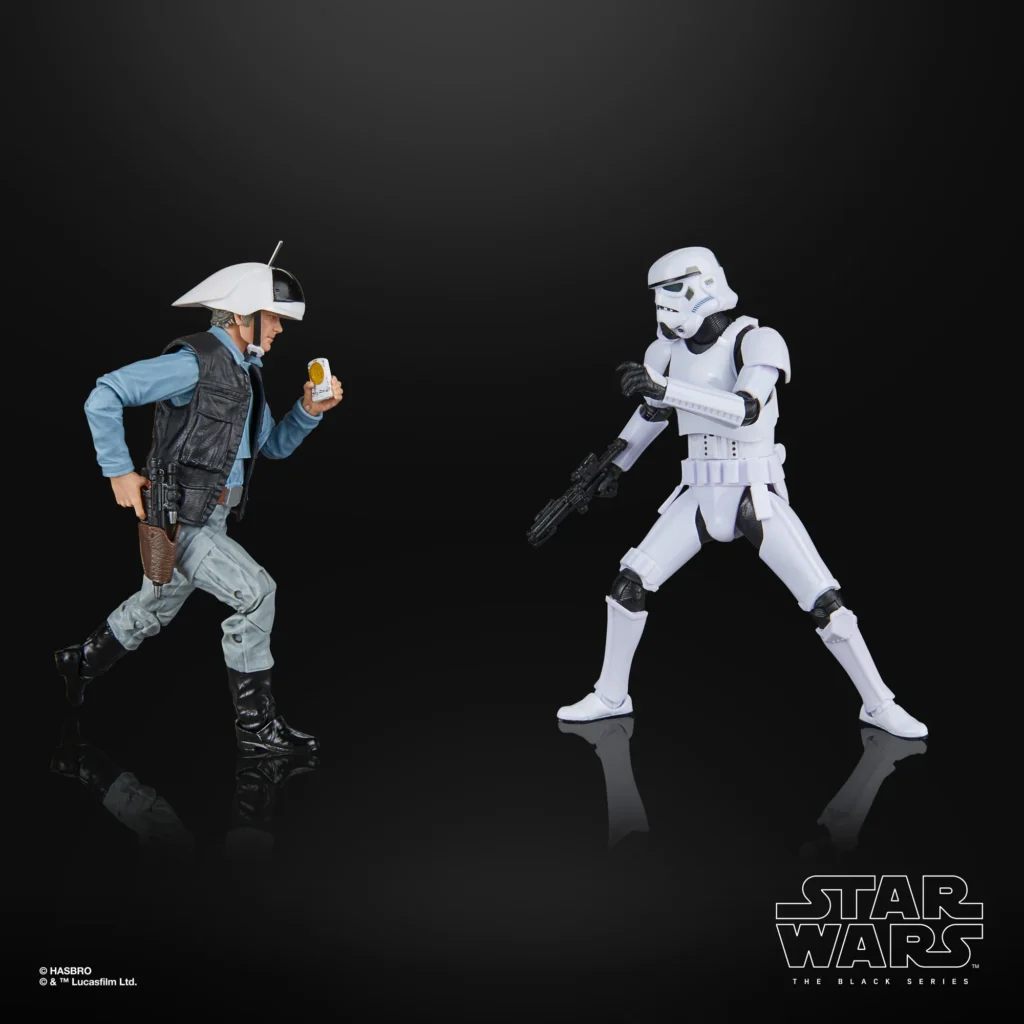 Soldato ribelle e uno stormtrooper