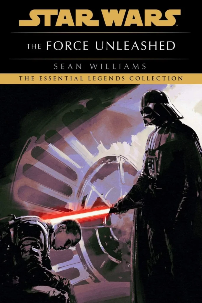 copertina del libro "the force unleashed"