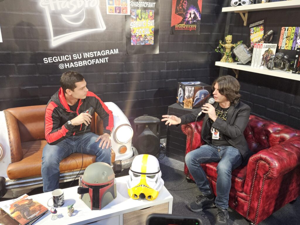 Nerd Talk Hasbro al Cartoomics 2023 per Guerrestellari.net