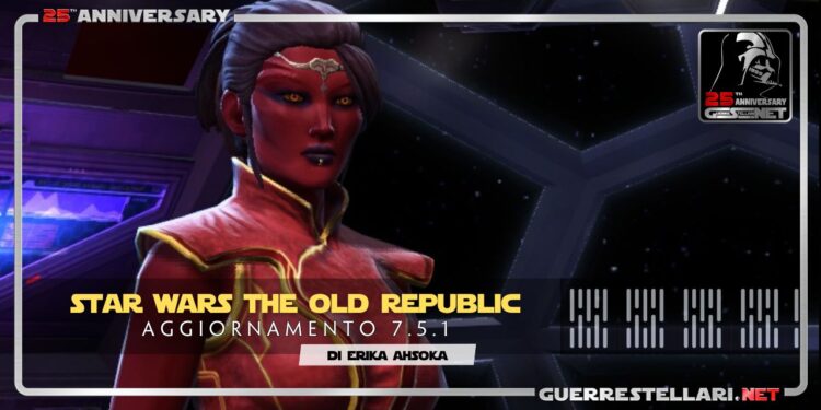 Star Wars The Old Republic aggiornamento 7.5.1