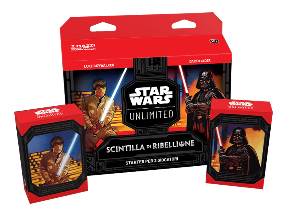 Star Wars: Unlimited - Scintilla della Ribellione: start set -Disney Star Wars - Natale 2024