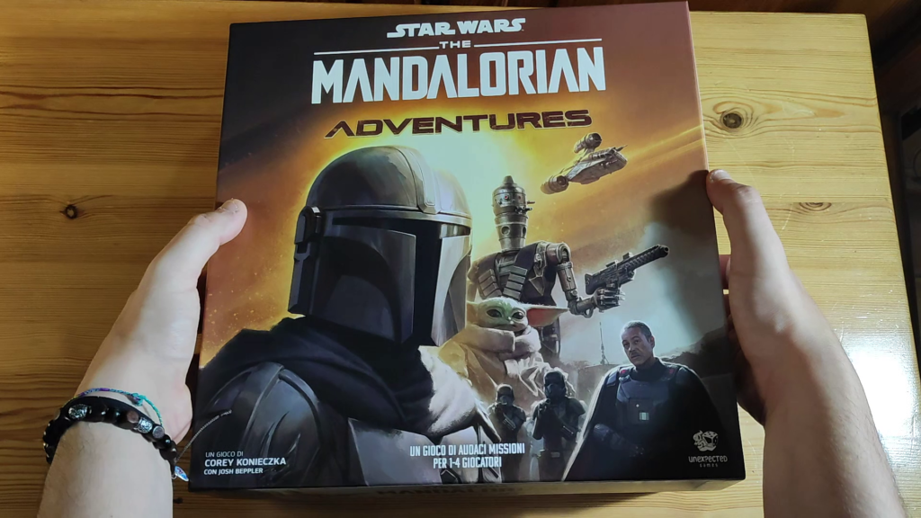 The Mandalorian Adventures un primo piano alla scatola