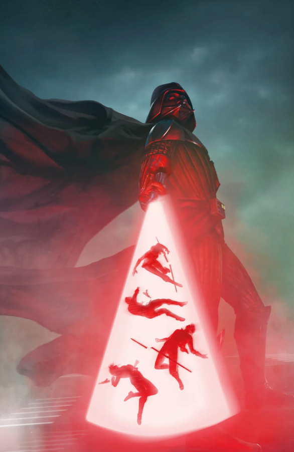 copertina di darth vader vol 6 - il ritorno delle ancelle, da anteprima panini dicembre 2024