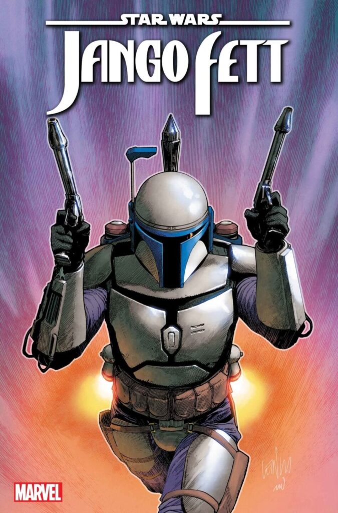 copertina di Jango Fett, da anteprima panini gennaio 2025