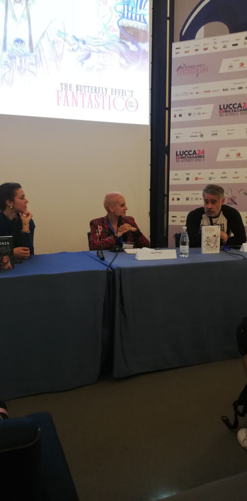 Lucca Comics and Games: Emlio Cozzi, Licia Troisi e Virginia Benzi