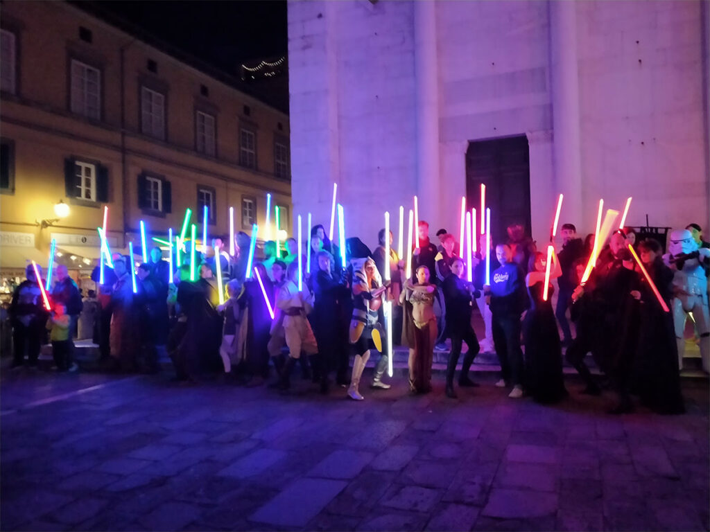 Lucca Comics and Games: parata delle spade laser