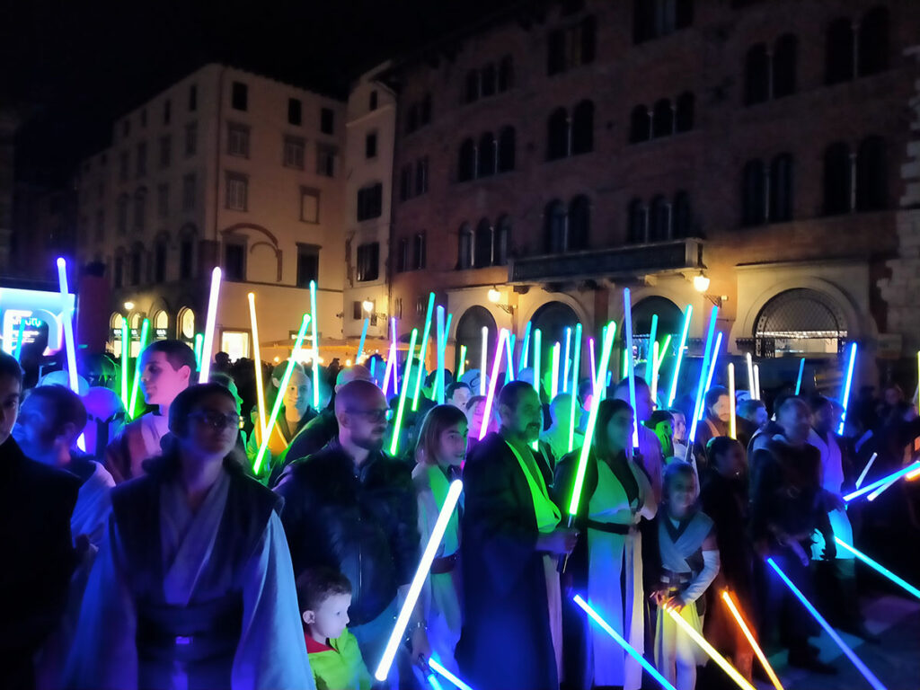 Lucca Comics and Games: parata delle spade laser