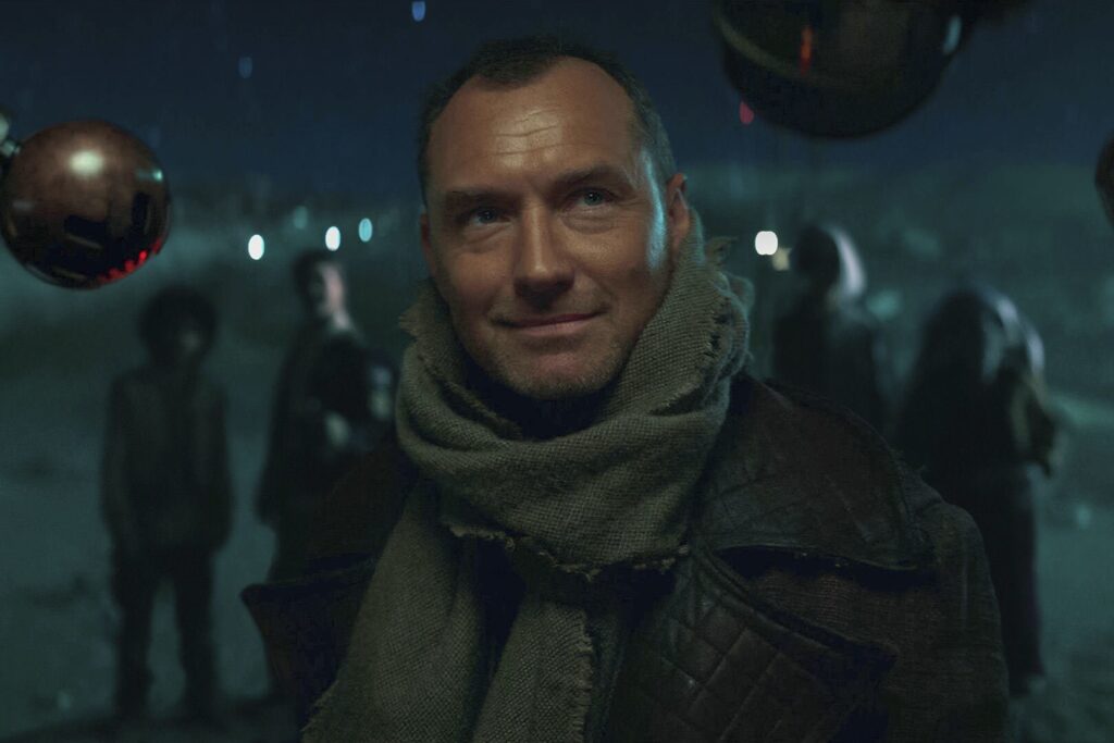 Jude Law interpreta Jod Na Nawood in Star Wars: Skeleton Crew.