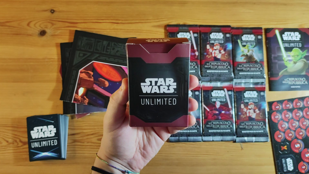 Star Wars Unlimited Il Crepuscolo della Repubblica,dettaglio 