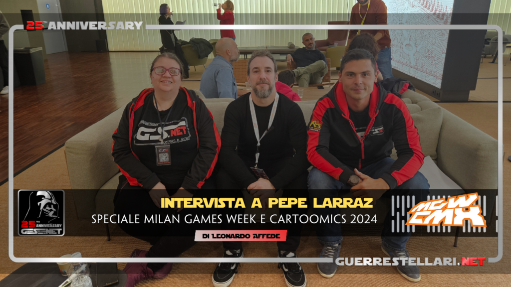 Copertina intervista Pepe Larraz al Cartoomics 2024